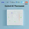 2026 Newest WiFi Digital Thermostat for HVAC Fan Coil Unit 10K NTC Sensor Hospital Use 2 Pipe 4Pipe Graphic Tuya Alexa Voice