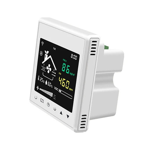 Factory Direct Sales With CO2 Detection Heat Recovery Ventilation System Air Quality Controller