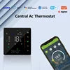 2026 Newest WiFi Digital Thermostat for HVAC Fan Coil Unit 10K NTC Sensor Hospital Use 2 Pipe 4Pipe Graphic Tuya Alexa Voice