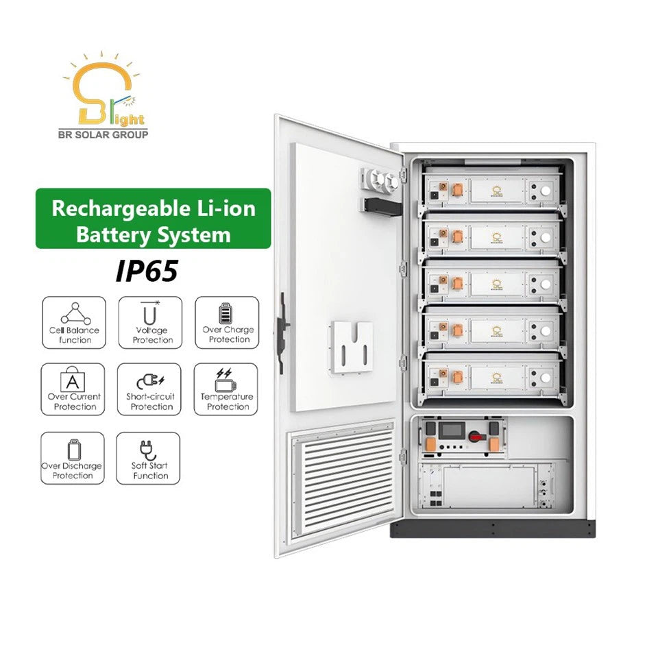 BR 233KWH Rechargeable LifePO4 Battery System