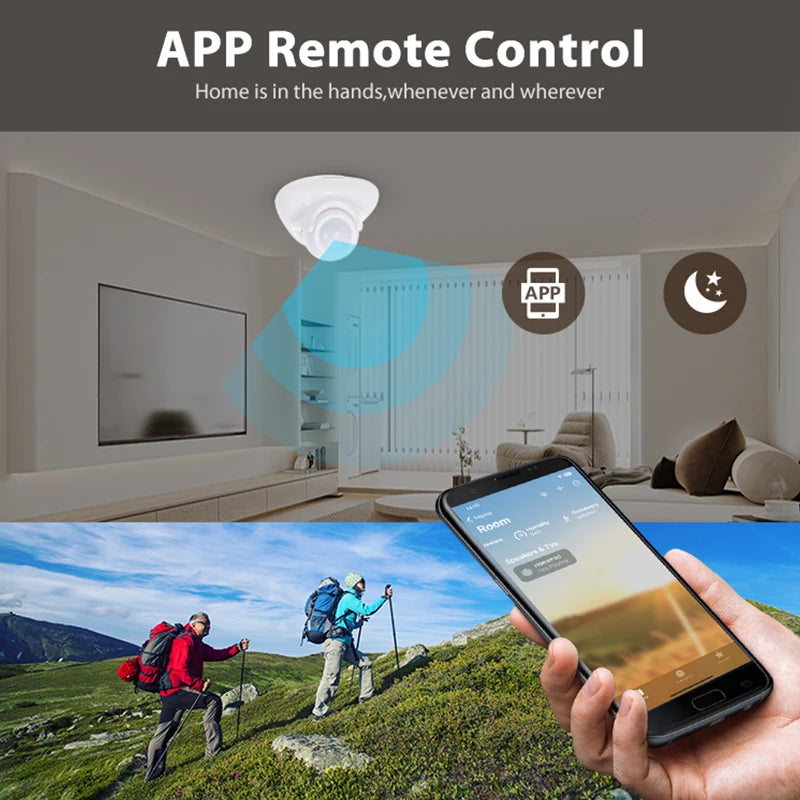 Tuya Human Presence Motion Sensor Matter Thread USB PIR Motion Sensor Smart PIR Sensor Human Body Infrared Motion Detector
